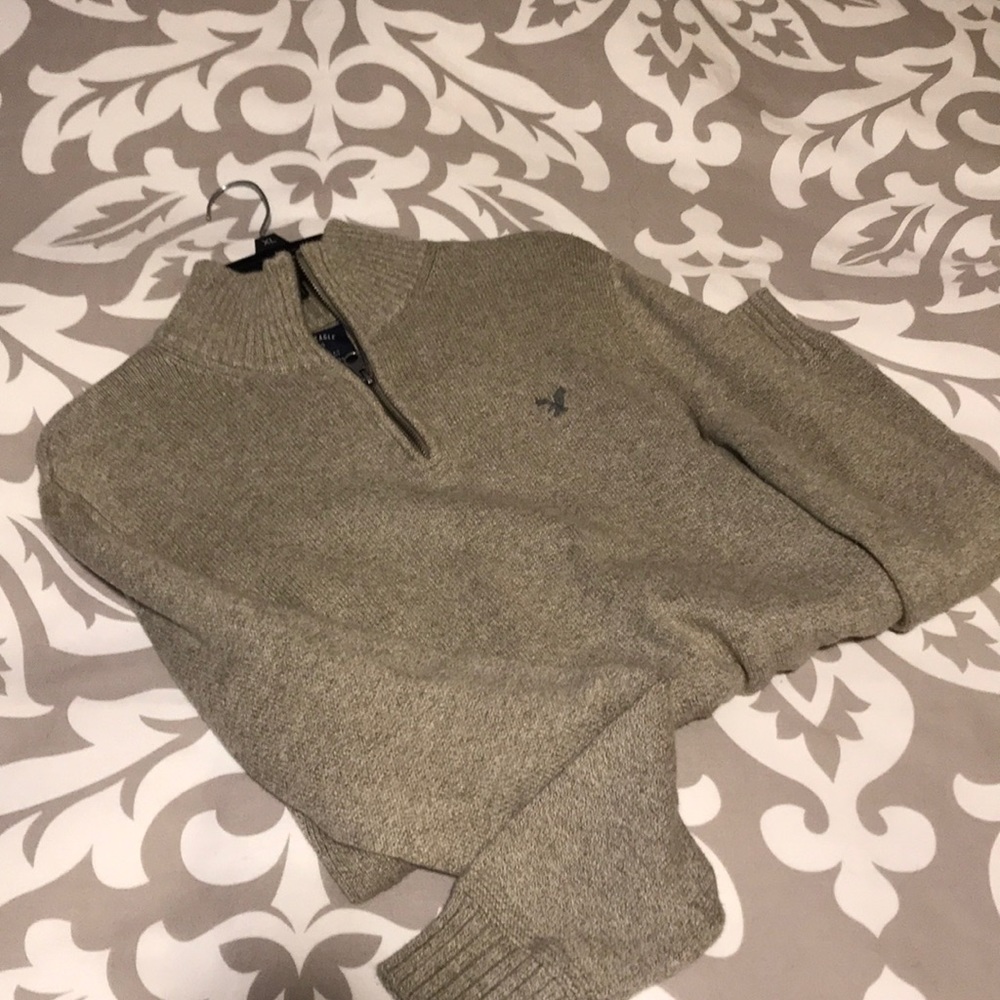 Half zip men’s sweater
